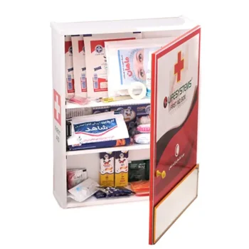 جعبه کمک های اولیه بزرگ ماهان مدل دیواری آینه دار