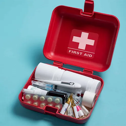 پک کمک اولیه استاندارد محل کار