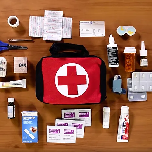 لوازم کمک اولیه ضروری
